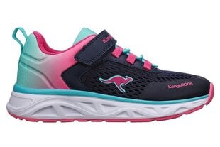 Kangaroos летняя обувь для детей K-OK Swirl EV синий _ зеленый _ розовый цена и информация | Детская спортивная обувь | pigu.lt