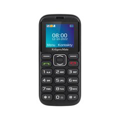 Kruger & Matz KM0922 4G 4,5 см (1,77") 72 г Черный, телефон для пожилых людей цена и информация | Мобильные телефоны | pigu.lt