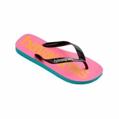 Шлепанцы для женщин Havaianas Top Logomania Синий Розовый цена и информация | Тапочки женские | pigu.lt