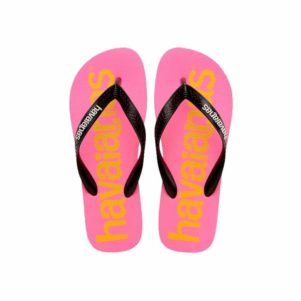 Paplūdimio šlepetės moterims Havaianas Top Logomania S6455030 kaina ir informacija | Šlepetės moterims | pigu.lt