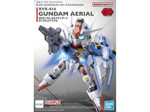 Bandai - SD Ex-Standard XVX-016 Gundam Aerial, 63031 цена и информация | Конструкторы и кубики | pigu.lt