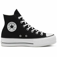 Повседневная обувь женская Converse All Star Platform High Top, чёрная цена и информация | Спортивная обувь, кроссовки для женщин | pigu.lt