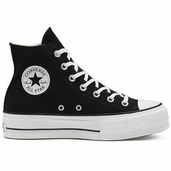 Sportiniai bateliai moterims Converse All Star Platform High Top, juodi kaina ir informacija | Sportiniai bateliai, kedai moterims | pigu.lt