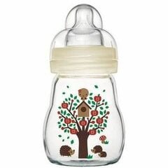 Kūdikio buteliukas MAM Rožinis, 170 ml, 4+mėn kaina ir informacija | Buteliukai kūdikiams ir jų priedai | pigu.lt