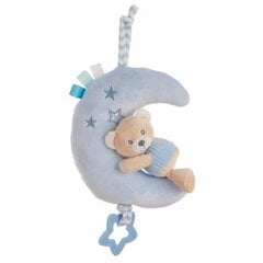 Плюшевая погремушка Синий Медведь луна Велюр (25cm) цена и информация | Игрушки для малышей | pigu.lt