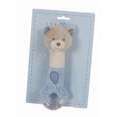 Плюшевая погремушка Vichi Синий Медведь Прорезыватель (20cm) цена и информация | Игрушки для малышей | pigu.lt