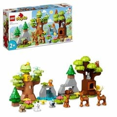 Playset Lego 10979 DUPLO Wild Animals of Europe (85 Предметы) цена и информация | Конструкторы и кубики | pigu.lt