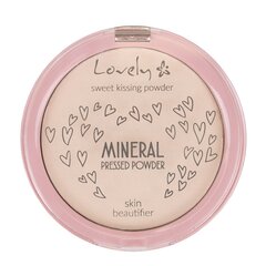 Matinė mineralinė pudra Lovely Mineral Pressed Powder, 10g цена и информация | Пудры, базы под макияж | pigu.lt