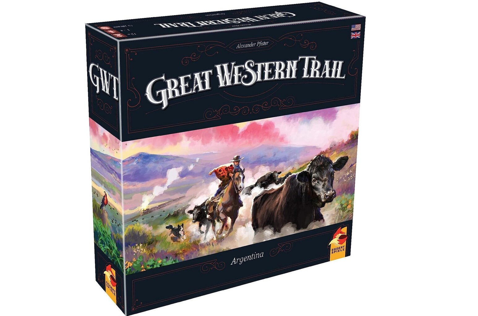Stalo žaidimas Great Western Trail: Argentina, EN kaina ir informacija | Stalo žaidimai, galvosūkiai | pigu.lt