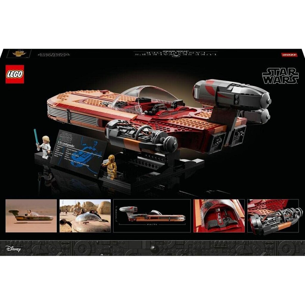 75341 LEGO® Star Wars Luke Skywalker’s Landspeeder цена и информация | Konstruktoriai ir kaladėlės | pigu.lt