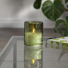 LED Pillar Candle Flamme Leaf 061-72 цена и информация | Подсвечники, свечи | pigu.lt