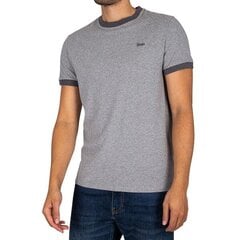 Vintage ringer tee superdry for men's grey m1011183a07q M1011183A07Q цена и информация | Мужские футболки | pigu.lt