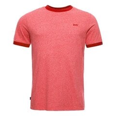 Vintage ringer tee superdry for men's pink m1011183a5xc M1011183A5XC цена и информация | Мужские футболки | pigu.lt