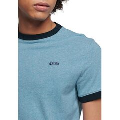 Vintage ringer tee superdry for men's blue m1011183a6cr M1011183A6CR цена и информация | Мужские футболки | pigu.lt