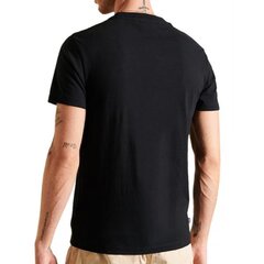 Vintage logo emb tee superdry for men's black m1011245a33b M1011245A33B цена и информация | Мужские футболки | pigu.lt