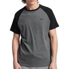 Marškinėliai vyrams Sueprdy, pilki kaina ir informacija | Vyriški marškinėliai | pigu.lt