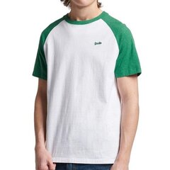 Superdry marškinėliai vyrams M1011296A7FE, balti kaina ir informacija | Vyriški marškinėliai | pigu.lt