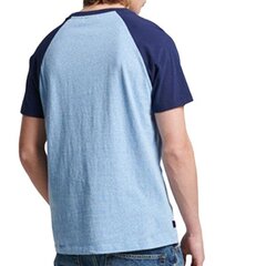 Marškinėliai vyrams Superdy, mėlyni kaina ir informacija | Vyriški marškinėliai | pigu.lt