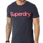 Marškinėliai vyrams Superdry, mėlyni kaina ir informacija | Vyriški marškinėliai | pigu.lt