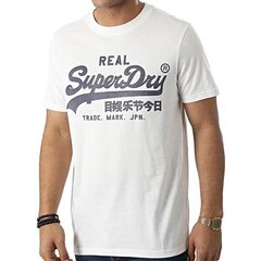 Vintage vl tee superdry for men's white m1011472a39e M1011472A39E цена и информация | Мужские футболки | pigu.lt