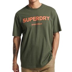 Marškinėliai vyrams Superdry, žali kaina ir informacija | Vyriški marškinėliai | pigu.lt