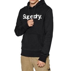 Cl hood superdry for men's black m2011884a02a M2011884A02A цена и информация | Мужские толстовки | pigu.lt