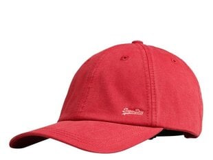 Vintage embroidered cap superdry unisex red y9010073arxg Y9010073ARXG цена и информация | Женские шапки | pigu.lt