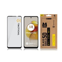 Tactical Glass Shield 5D for Motorola G73 Black цена и информация | Защитные пленки для телефонов | pigu.lt