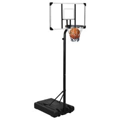 Krepšinio stovas vidaXL, 256–361cm цена и информация | Баскетбольные стойки | pigu.lt