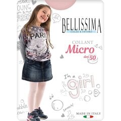 Pėdkelnės mergaitėms Bellissima Micro rožinės, 50 DEN kaina ir informacija | Kojinės, pėdkelnės mergaitėms | pigu.lt