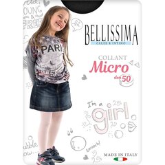 Pėdkelnės mergaitėms Micro, juodos, 50 DEN цена и информация | Носки, колготки для девочек | pigu.lt