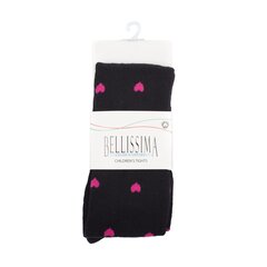 Pėdkelnės vaikams Bellissima B402, juodos цена и информация | Носки, колготки для девочек | pigu.lt