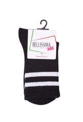 Teniso kojinės vaikams Bellissima B701, juodos цена и информация | Носки, колготки для мальчиков | pigu.lt