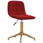 Pasukamos valgomojo kėdės vidaXL, 2 vnt., raudonos kaina ir informacija | Virtuvės ir valgomojo kėdės | pigu.lt