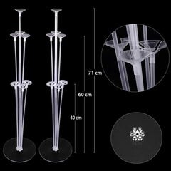 Stovas balionams Home&Living, 2 vnt. kaina ir informacija | Dekoracijos šventėms | pigu.lt
