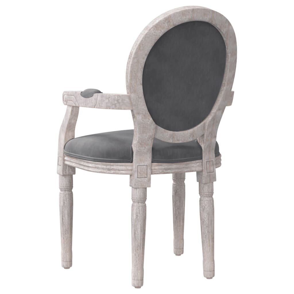 Valgomojo kėdė vidaXL, pilka kaina ir informacija | Virtuvės ir valgomojo kėdės | pigu.lt