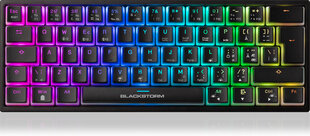 Blackstorm RGB 2022 Pudding 60% Dual Mode цена и информация | Клавиатуры | pigu.lt
