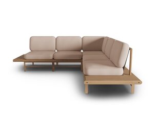 Lauko sofa Calme Jardin Belize, ruda kaina ir informacija | Lauko kėdės, foteliai, pufai | pigu.lt