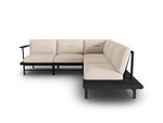 Kampinė lauko sofa Calme Jardin Hawai, smėlio spalvos