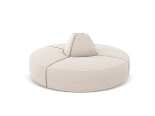 Apvali lauko sofa Calme Jardin Maui, smėlio spalvos kaina ir informacija | Lauko kėdės, foteliai, pufai | pigu.lt