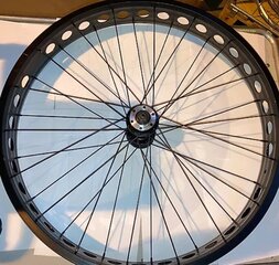 Priekinis ratlankis Baana QR 26", 135 mm kaina ir informacija | Kitos dviračių dalys | pigu.lt