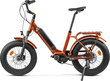 Elektrinis dviratis GZR Bollir-e 20", rudas kaina ir informacija | Elektriniai dviračiai | pigu.lt