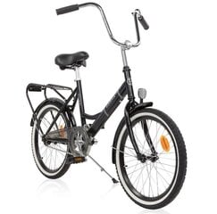 Велосипед Baana Suokki 20", 1-ступенчатый, черный цена и информация | Велосипеды | pigu.lt