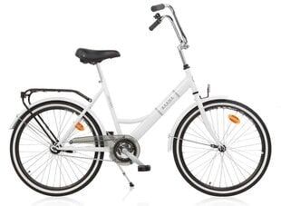 Велосипед Baana Suokki 24", 1-ступенчатый, белый цена и информация | Велосипеды | pigu.lt
