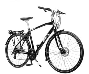 Hibridinis dviratis Baana Espa 28", 24 pavaros, juodas kaina ir informacija | Dviračiai | pigu.lt