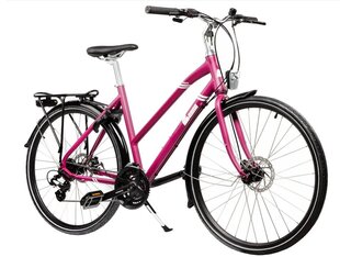 Гибридный велосипед Baana Manta 28", 24 передачи, фиолетовый цена и информация | Велосипеды | pigu.lt