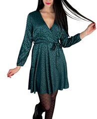 Suknelė moterims  Lilie Rose, žalia цена и информация | Платья | pigu.lt