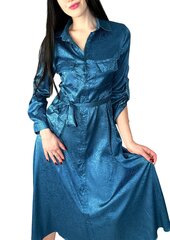 Платье женское Queen'Sžs, синее цена и информация | Платья | pigu.lt