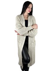 Kardiganas moterims Moda Italia, pilkas kaina ir informacija | Megztiniai moterims | pigu.lt