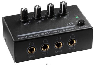 Ausinių skirstytuvas ProCaster AMP-H4 kaina ir informacija | Adapteriai, USB šakotuvai | pigu.lt